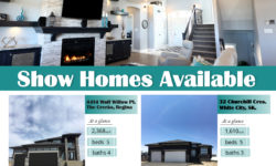 emerald park homes show homes available in the creeks and white city
